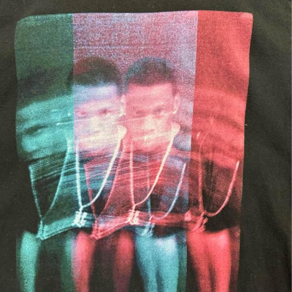 Vintage Jay Z Rap Tee MENS Large Black Bay Island Tag Hip hop Rap Shirt - Picture 2 of 6